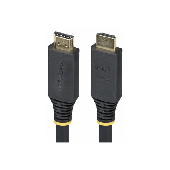 StarTech.com 30ft [9.1m] Active High Speed HDMI Cable, 4K 60Hz/1440p 144Hz, 18Gbps, UHD HDMI 2.0 Cord, TPE Jacket (hdmi2-cable-4k60-30f)