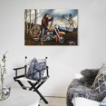 thumbnail image 5 of David Mann Motorcycle Art Gnghost Rider Prints Poster (33) Picture Print Wall Art Poster Painting Canvas Posters Artworks Gift Room Aesthetic 20x30inch(50x75cm), 5 of 6