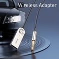 thumbnail image 1 of Baseus USB Bluetooth 5.0 Audio Music Cable for Car AUX Speaker Mobile Phone, 1 of 9
