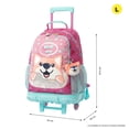thumbnail image 3 of TOTTO Mochila Escolar Grande para Niña - Reforzada - Con Ruedas | 31 L DOGGY LOVE L, 3 of 5