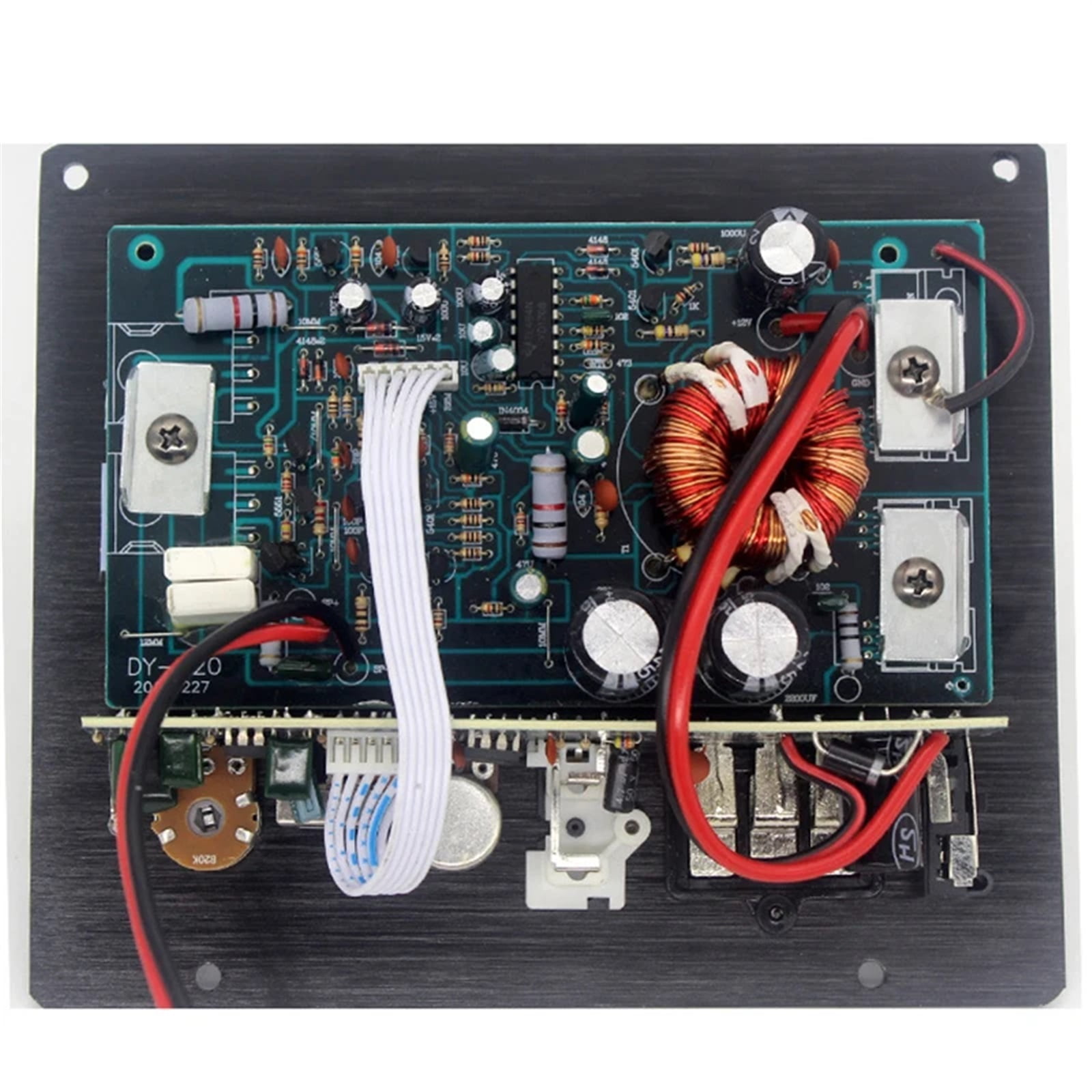 600W Car Amplifier Board 12V 28-160KHz for Powerful Subwoofer Speakers Player Auto, High-power Car Power Amplifiers ,Bass & Treble Control