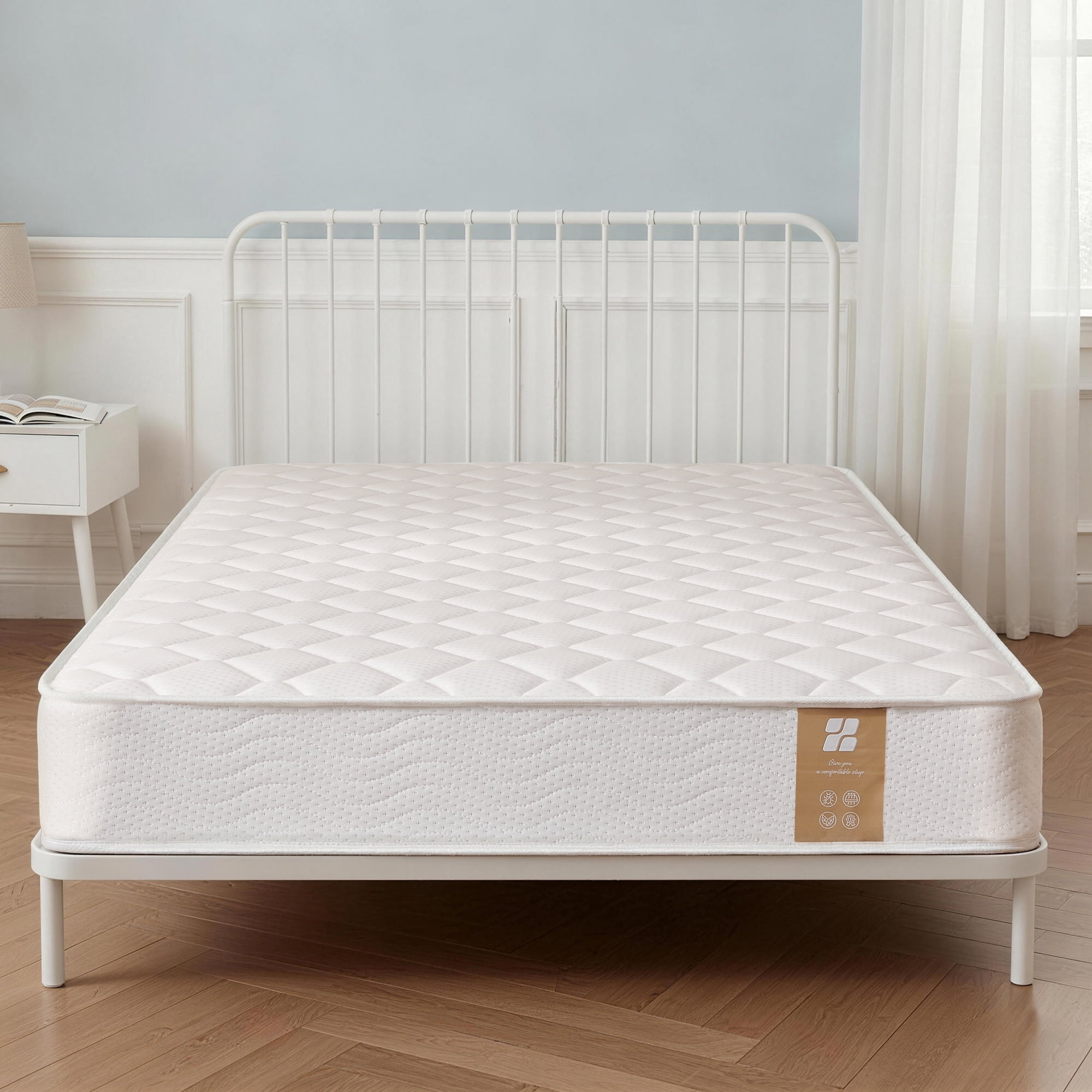 Zoopower Twin Mattress for Kids, 6 inch Twin Bunk Bed Mattress in a Box for Kids Room, Medium Firm, CertiPUR-US