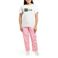 thumbnail image 4 of CafePress - Delaney Celtic Dragon Women's Light Pajamas - Women's Short Sleeve Print T-Shirt and Pants Light Cotton Pajama Set, 4 of 7