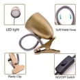 thumbnail image 4 of Lámpara energética con clip para cama y escritorio, 3,5 W, 240 lm, 4000 K, 4 of 8
