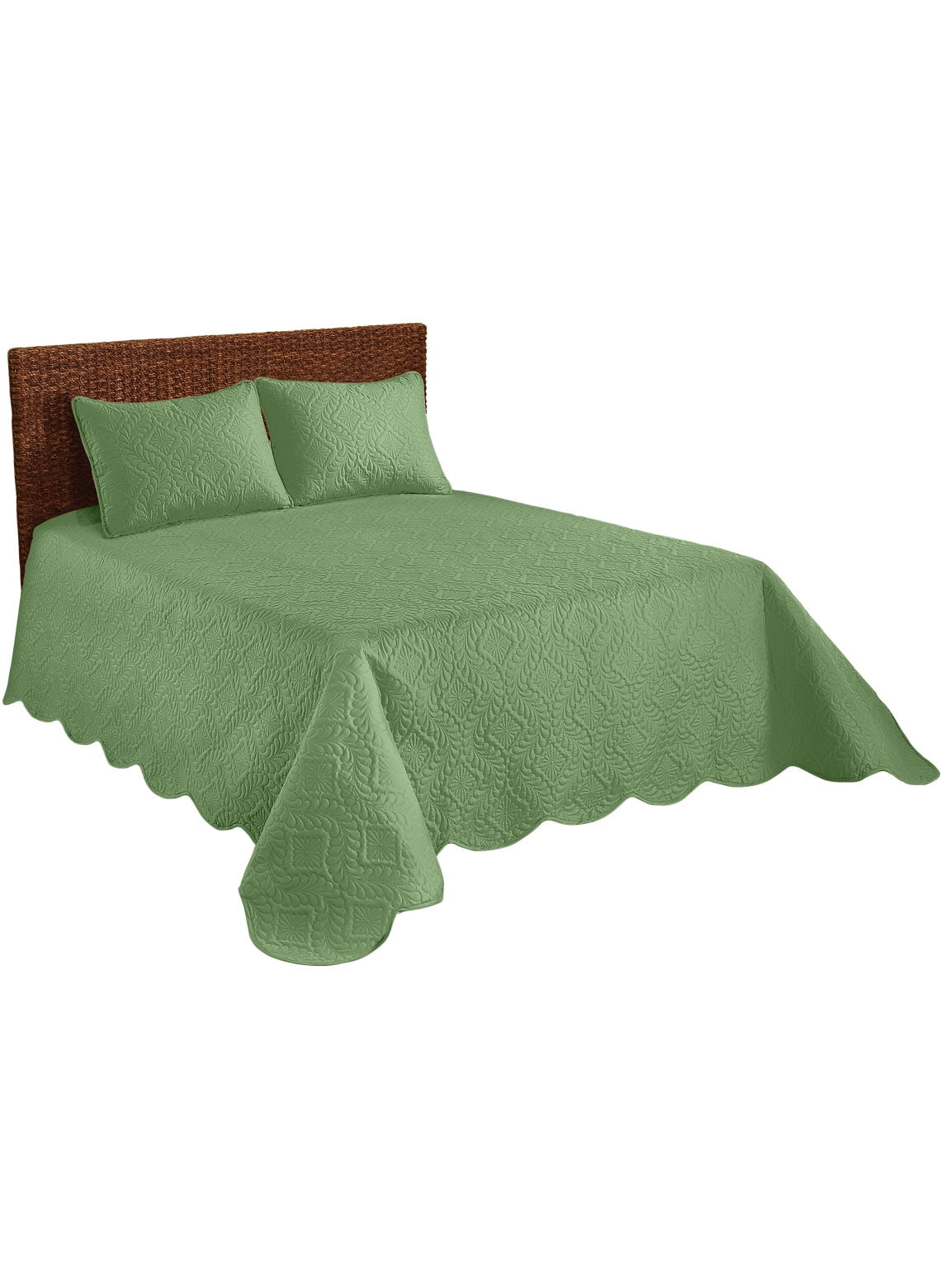Quilted Bedspread Set Lightweight Bedding Collection Twin