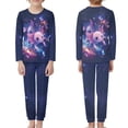 thumbnail image 3 of DISNIMO Blue Axolotl Pajama Set for Kids 11-12 Years Boys Pajamas 2 Piece Set for Kids Pjs Boys Long Pjs for Girls Crewneck Pajama Set Kids Loungewear Set Boys Pj Sets, 3 of 7
