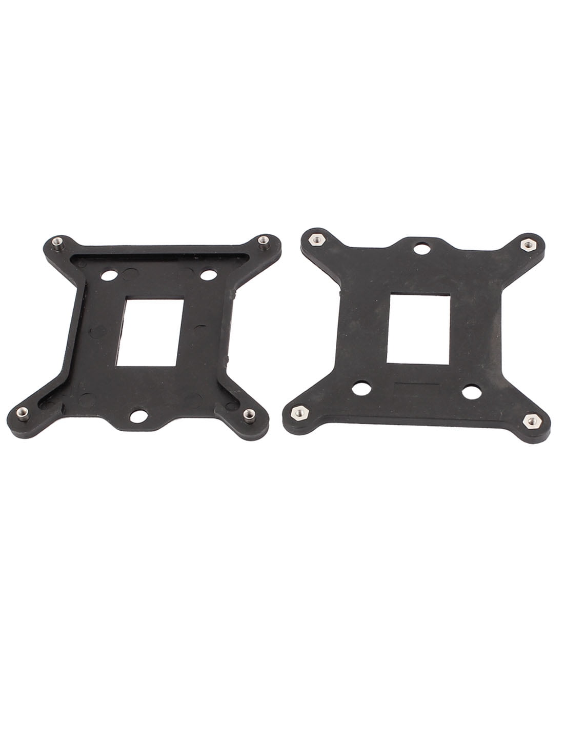 3 x Black Plastic CPU Heatsink Cooling Cooler Fan Holder Bracket Clamp