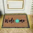 thumbnail image 5 of Welcome Turtle Doormat, Natural Heavy Duty Backing Doormat - Large Cute Non-Slip Front Door Welcome Mat for Outside Entrance or Porch Entry, 23.62x15.75", 5 of 6