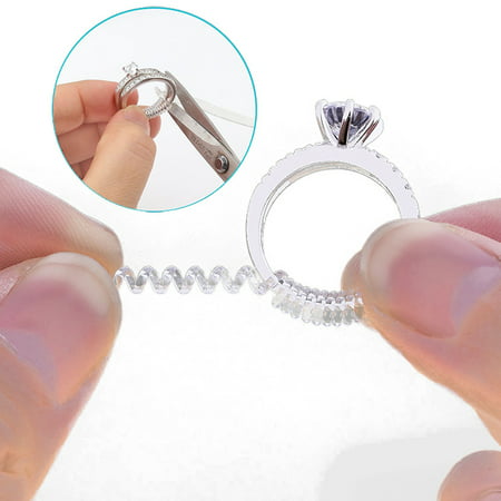 1Pcs Clear Ring Adjuster for Loose Rings 3mm Ring Size Adjuster for Men and Women (Ring Not