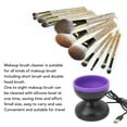 thumbnail image 4 of Electric Makeup Brush Cleaner Machine Rotatable Cleaning Electric Make Up Brushes Cleaner Cleanser Tool Small Size Portable Easy To Use Cosmetic Brushes Cleaner Cleanser Tool, 4 of 8
