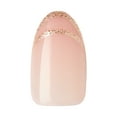 thumbnail image 4 of KISS imPRESS Premium Medium Almond Press-On Nails, Glossy Pink, 30 Pieces, 4 of 7