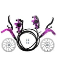 thumbnail image 1 of Ensemble de Freins à Disque Hydrauliques Modification Accessoires Professionnels pour Vélos Pièces de Bicyclette Accessoires de Cyclisme Kit de Freinage Pièce Modifiée Violet Double Côtés/disques, 1 of 9