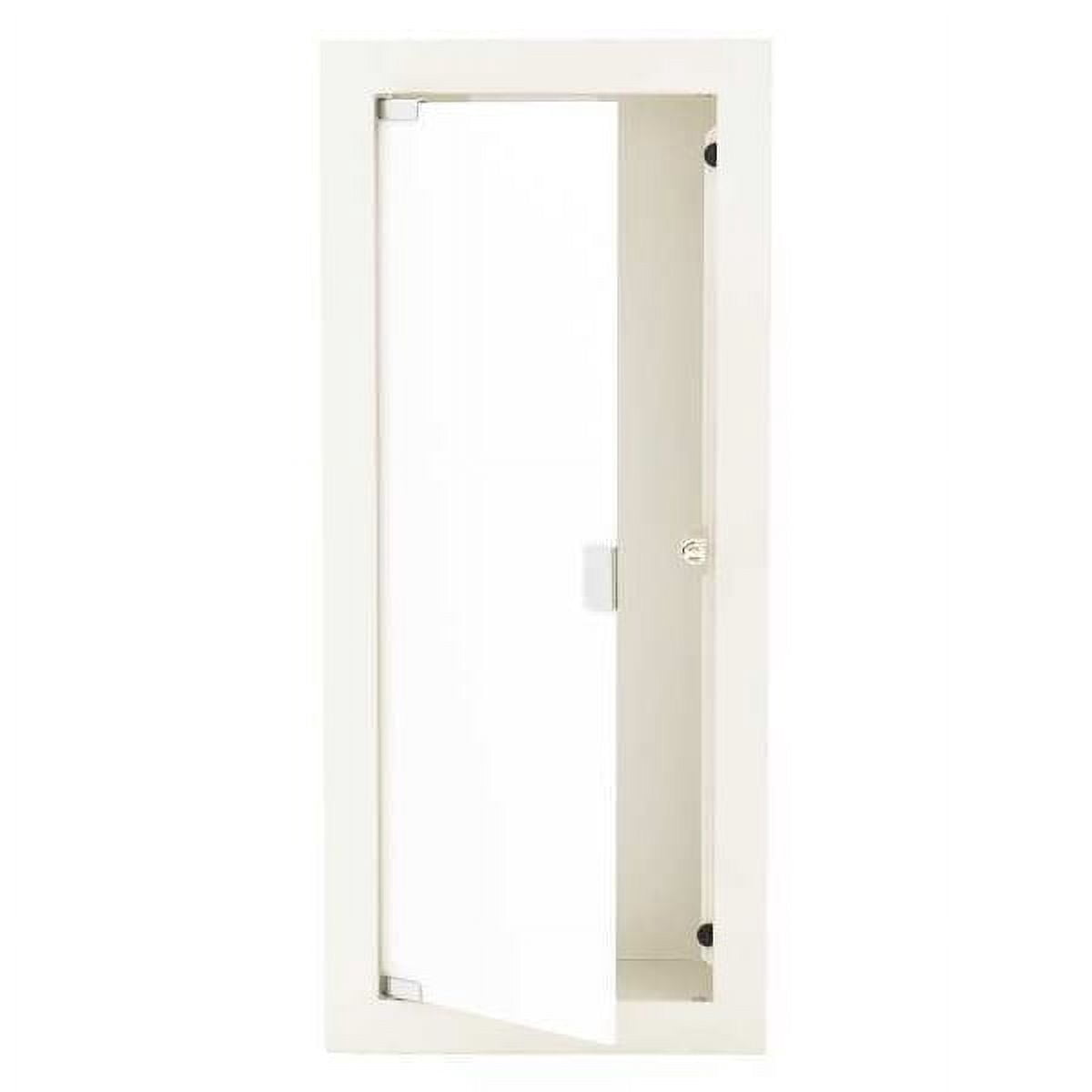 Buena Fire Extinguisher Cabinet,White,Steel 7122-A-18-VB