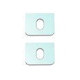 thumbnail image 1 of Atomstack Graveur Filtre Verre 2PCS 10W Verre de Remplacement de Module de Puissance Optique pour A10S10X7 PRO Transparent, 1 of 6