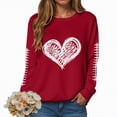 thumbnail image 4 of Godom Sweatshirts for Women Crewneck Casual Graphic Long Sleeve Shirts Tunic Tops oversized sweatshirt for womens, 4 of 6
