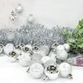 thumbnail image 3 of Bolas decorativas Avdjesfny para la decoración del hogar, 24 piezas, bolas navideñas, adornos para el árbol de Navidad, bolas colgantes para decoración de fiestas, bodas y festividades., 3 of 5