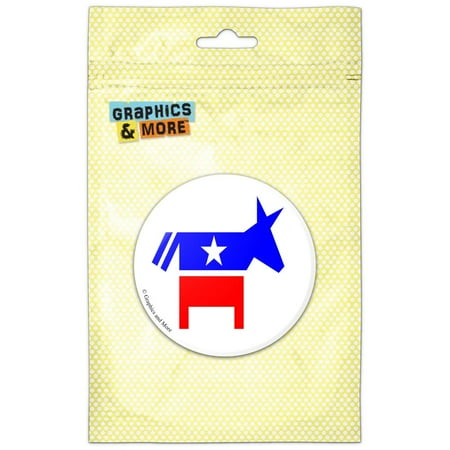 

Democrat Donkey Refrigerator Button Magnet
