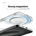 thumbnail image 3 of elago Magnetic Clear Case Compatible with Samsung Galaxy Z Flip 6 Case - Compatible with MagSafe Charger, Strong Magnetic Power, Premium Clear PC, Shockproof Bumper (MagSafe_Clear), 3 of 7