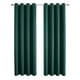 thumbnail image 5 of Zhuge Cortinas perforadas de estilo sencillo, cortinas de sombreado adecuadas para dormitorio, sala de estar, cocina (1 panel, 78,7" de largo x 39,3" de ancho, negro A102), 5 of 5