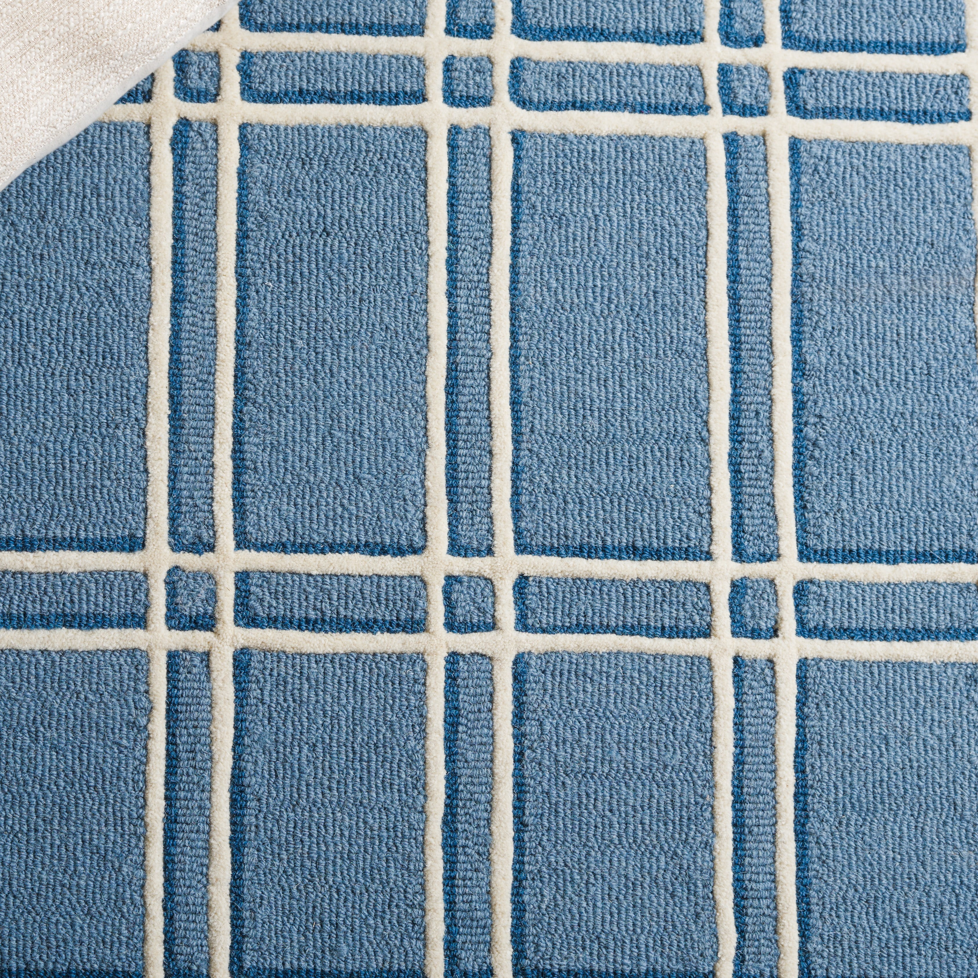 Safavieh Genre Darien Geometric Area Rug, Blue/Ivory, 9' x 12'