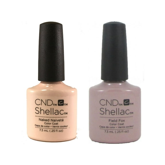CND Shellac Nail Polish - Naked Naivete   Field Fox