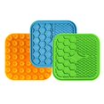 thumbnail image 5 of Silicone Lick Mat for Dogs, Slow Feeder Stress Relief Pad, Non Slip Frozen Treat Tray for Pet Anxiety,1PCS, 5 of 10