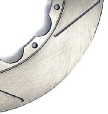 Baer Brakes 6920919 13.000" x .810", 2-Piece, RH Replacement Rotor, Slotted