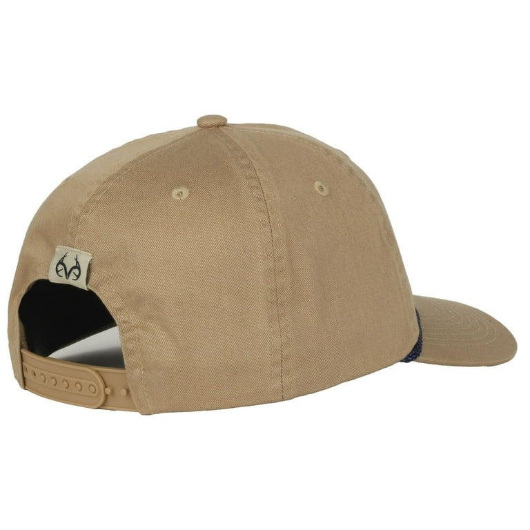 Outdoor Cap Hat, Realtree® Khaki Hat with Visor Cord, One Size