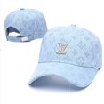 thumbnail image 1 of iKqS [Listo Stock] Louis Vuitton LV Logo Gorra De Béisbol Sun Snapback Parejas Planas Ajustables Gorras, 1 of 4