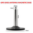 thumbnail image 2 of GPS GNSS Antenna Magnetic Base Mounting 5/8-11 Thread High- Resistance Oxidation Resistance Adapter,1 x Antenna Magnetic Base, 2 of 8