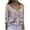 Pink, variant on Honeeladyy Sales Online Women Rose Floral + Leopards Print Shirt Turn-Down Neck Long Sleeve Cardigan Tops Buttons Blouse Pattern Tees