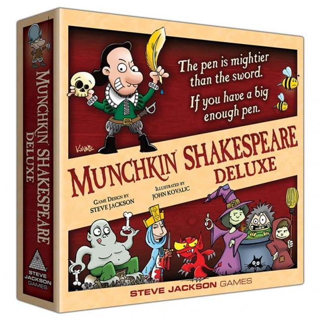 Munchkin Shakespeare Deluxe Card Game Walmart Com