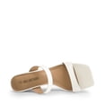 thumbnail image 3 of Sandalias de Cuña para Mujer DREAM PAIRS con Punta Cuadrada Blanca, 3 of 5