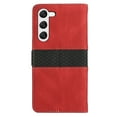 thumbnail image 5 of Classic PU Leather Wallet Flip Case for Samsung Galaxy S25, Ultra Thin Shockproof Card Slots Kickstand & Wrist Strap Full Body Protective Phone Cover for Samsung Galaxy S25, Red, 5 of 6
