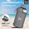 thumbnail image 4 of Gym Keg | The Gym Keg Sports Water Bottle 74.4 fl oz. (2.2 L) Insulated Half Gallon Carry, 4 of 15
