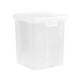 thumbnail image 1 of Contenedores de harina y azúcar, caja hermética transparente para condimentos de cocina con tapa M, 1 of 9