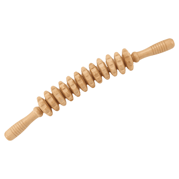 12 Rollers Wooden Massager Curved Exercise Roller Sticks Full Body Wood Therapy Massa xc1941