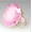 Pink, variant on Bliss Vintage Geometric Alloy Ring with Artificial Gemstones, Fashion Jewelry, Alloy