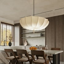 Arturesthome Nordic Medieval Fabric Pendant Lamp French Hotel Living Room Chandelier