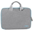 thumbnail image 1 of Laptop Bag Case 13.3 14 Inch Waterproof Notebook Bag for Macbook Air Pro 13 Handbag Briefcase Bag GRAY 13", 1 of 6