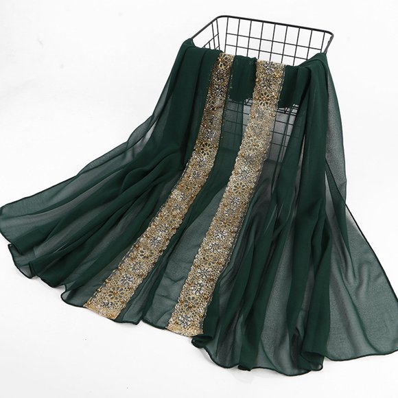 Fashion Women Ladies Chiffon Scarf Muslim Soft Wrap Long Shawl