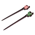 thumbnail image 1 of 2 Piezas Vintage Flor Tallada Alfileres De cabellero De Palillos Para El Cabello Mujeres Ropa Para El Cabello Yuyangstore Horquilla, 1 of 8