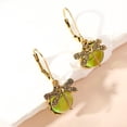 thumbnail image 6 of Hyasfey 1 Pair Women Dragonfly Decor Leverback Earrings Faux Crystal Drop Earrings Bohemia Dangle Earrings Jewelry Gift, 6 of 7