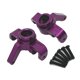 thumbnail image 5 of 2 piezas 1/14 RC copa de dirección delantera, piezas de actualización de coche RC accesorio de coche RC resistente para 14209 14210 accesorios de Violeta, 5 of 8
