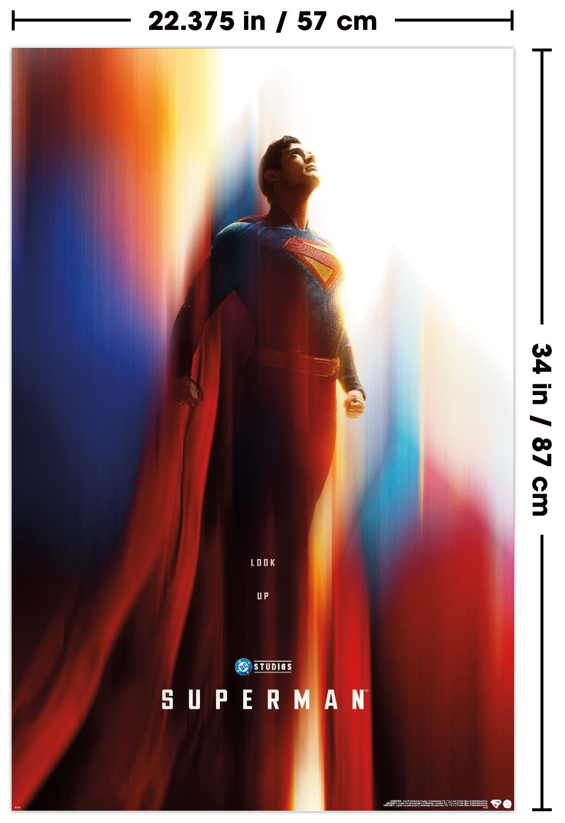 DC Studios Superman (2025) - Superman Teaser One Sheet Wall Poster, 22.375" x 34"