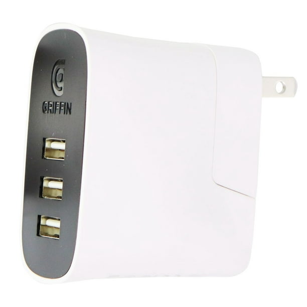 Chargeur mural universel USB double port, 10W 5V 2.1A, fiche