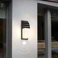 thumbnail image 4 of Lámpara de pared para exteriores, impermeable, con inducción del cuerpo humano, LED, para jardín, balcón, terraza, pasillo, patio, lámpara de pared exterior, 4 of 4