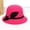 Hot Pink, variant on iHPH7 Dress Hats for Women Funeral Hats for Women Fedora Hats for Women Church Hats for Women 1950s Accessories for Women, Black One Size