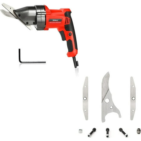 

Electric Fiber Cement Siding Shears Hardie 4.8 Amp Panel Cutter and 8mm (5/16 ) Replacement Fiber Cement Siding Blade Set