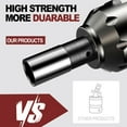 thumbnail image 4 of 2PCS 1/2 to 3/8 Drive Socket Adapter, 1/2 inch, 3/8 inch, 1/4 inch Impact Socket Adapter, 1 Set Socket Adapter Tool Steel Sleeve Steel Ball for Ratchet Wrench Socket Convert and Reduce, 4 of 8